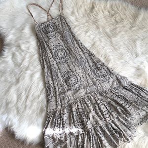 Anthropologie High Low midi Dress